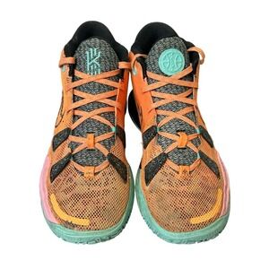 Nike Kyrie 7 GS "Play for the Future" Atomic Orange -‎ Size 5.5Y (CW3235-800)